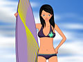 Surfer Girl Dress Up for å spille online