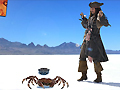 Pirates Of The Caribbean knerte en Crab for å spille online