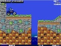 Super Sonic som en biker for å spille online