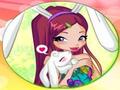 Winx Bunny Stil: Round Puzzle for å spille online