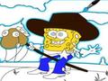 Cowboy Spongebob Coloring for å spille online