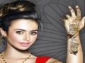 Lily Collins Makeover for å spille online