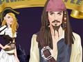 Pirates of the Caribbean: kle seg ut som Kaptein Jack Sparrow og Elizabeth for å spille online