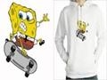 Spongebob på et skateboard for å spille online