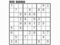 Mini Sudoku for å spille online