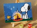 Farging Snoopy for å spille online